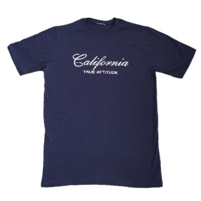 تیشرت مردانه طرح کالیفرنیا (california) سرمه ای